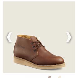 Red Wing Men Style 595 Traction tread Chukka Work Boot for Sale in Menifee CA OfferUp