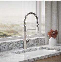 New Kohler Albany Semi-Pro Kitchen Faucet – Vibrant Stainless Steel