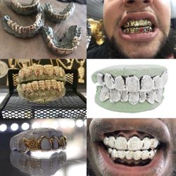 Gold Grills And Custom Charms 