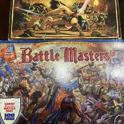 Rare Board Games- Battle Master & Hero Quest