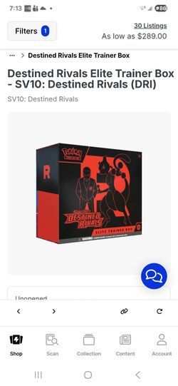 Destined rivals Elite Trainer Box