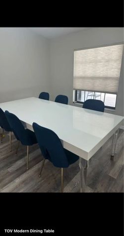 Dining room table AND chairs