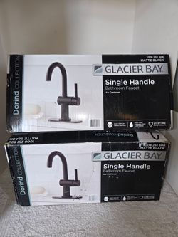 Glacier Bay Single Handle Bathroom Faucet $40 ea. Brand new (Price Is Firm)