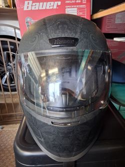 Motorcycle full face helmet