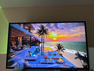 LG 55” TV with Wall Mount