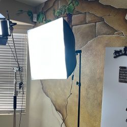 Brand New Never Used Studio Lighting For Youtube Channels Or Video Recording