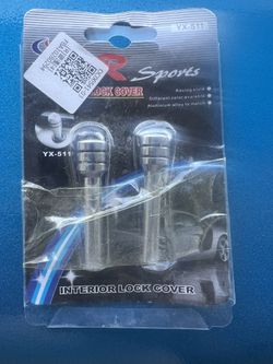 Brand New Billet Door Lock Covers