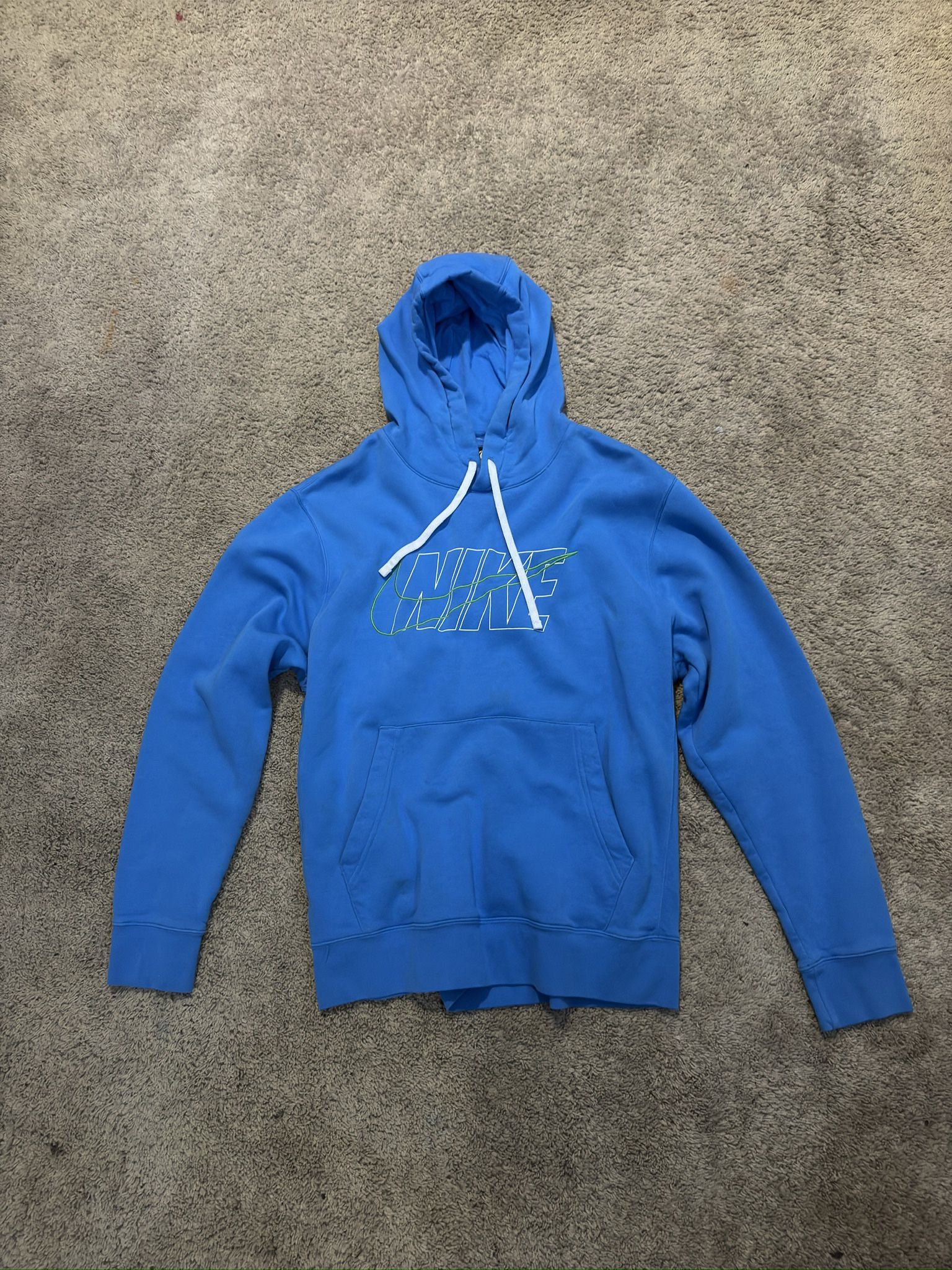 Blue nike hoodie