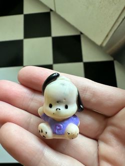 1990s Sanrio Pochacco mini soft vinyl (sofubi) figure