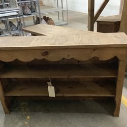 Rustic Kitchen Cabinet/book Shelf