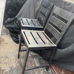 Metal High Chairs
