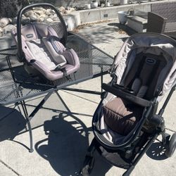 Evenflo Pivot Car seat Stroller Convo
