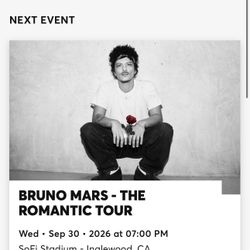 Bruno Mars Sofi Stadium 