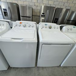 GE Set Washing Machine & Electric Dryer