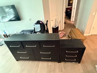 Dresser and night stand