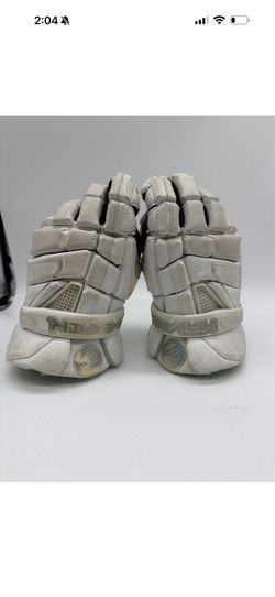 Maverik M4 375 10” Lacrosse Gloves White