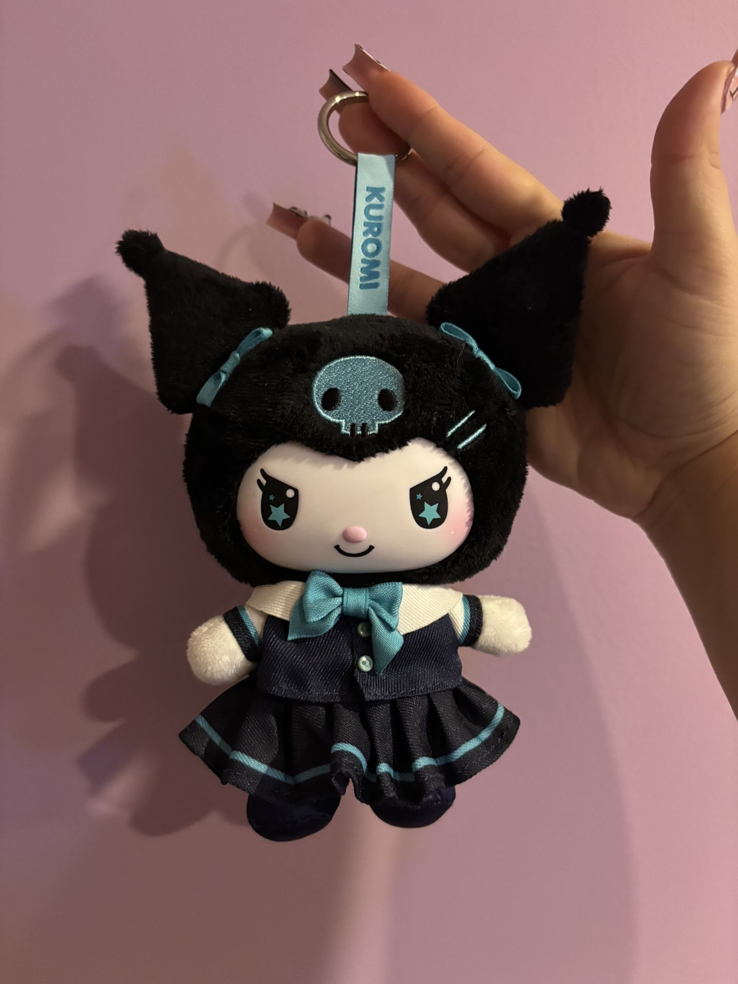 kuromi pendant from miniso