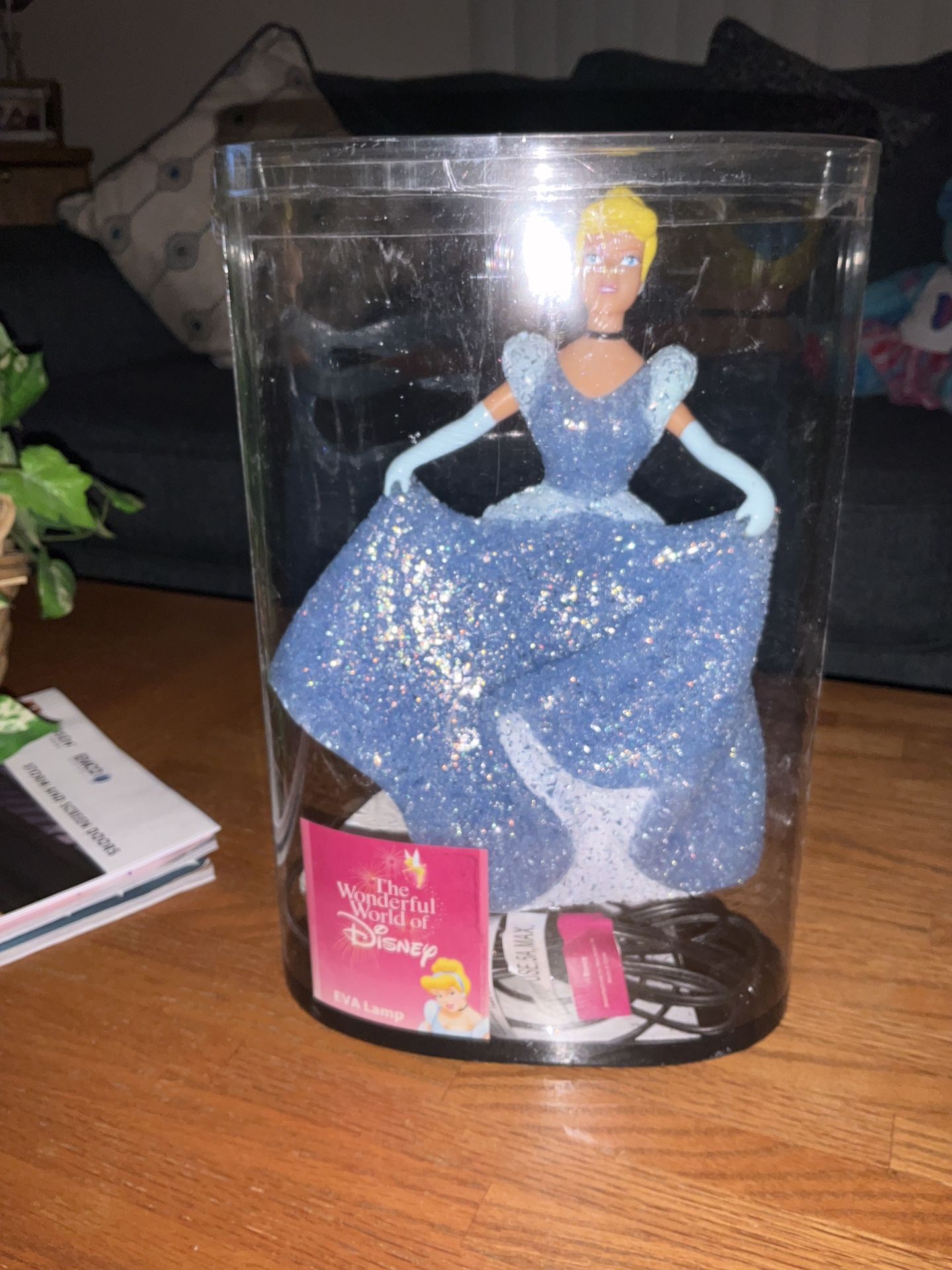 Disney Princess EVA Night Lamp new in box, never used, great for girls room or for collectors