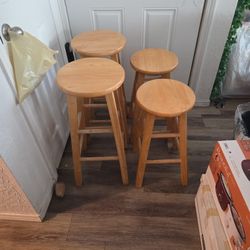 Wood Stools 