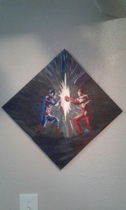 Captain america vs Iron Man