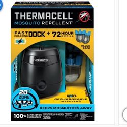 Thermacell E95 Mosquito Repellent + FAST-Charging Dock