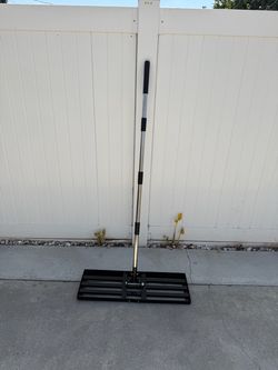Heavy Duty 30 Inch Stainless Steel Lawn Leveler Rake