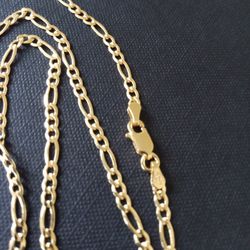 Gold Plated Figaro Chain