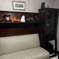 Wood furniture , colonial , rustic, carved, sofa , beautiful