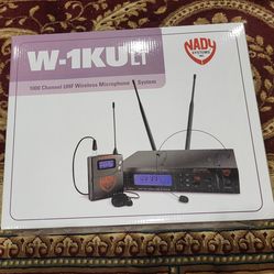 Nady W-1KU 1000 channel UHF Wireless System
