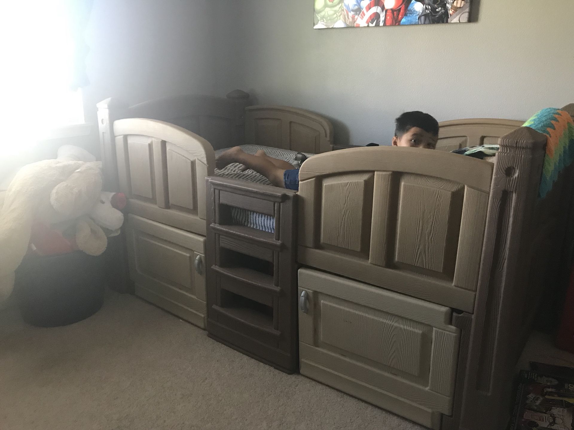 Fisher price twin fort bed