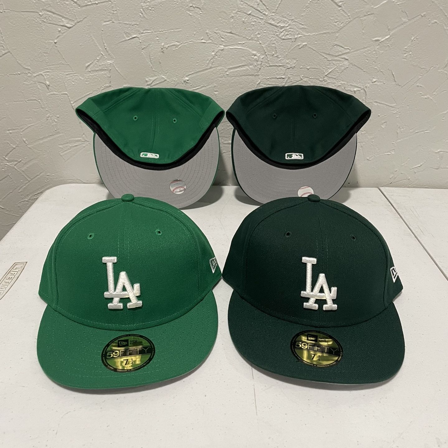 Los Angeles Dodgers Forest Green New Era 59Fifty On Field Fitted