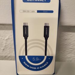 USB C to USB C Cable 3ft 60w
