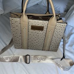 New Wranglers ostrich Tote Bag 