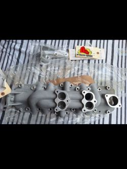 Offenhauser 1090 Ford Flathead Dual Carburetor Manifold 1932-48 Generator Bracket/linkage kit