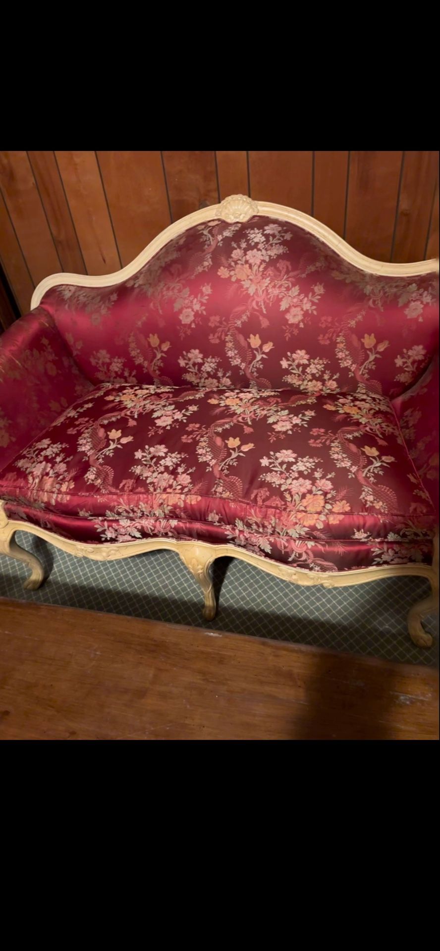 Antique Loveseat Couch