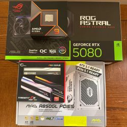 RTX 5080 ASTRAL/ AMD 9950X  BUNDLE