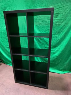 8-Cube Bookcase, Decorative Storage Shelf