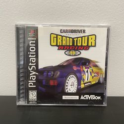 Car and Driver Grand Tour Racing 98 PS1 Like New CIB Sony PlayStation 1 Game