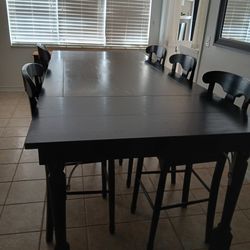 Dining table chairs