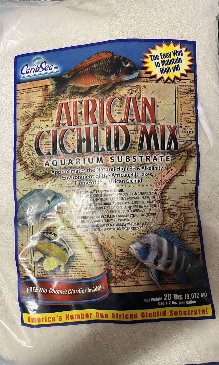 African Cichlid Mix for Aquarium 20-Pound