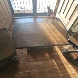 Wood Coffee Table Set