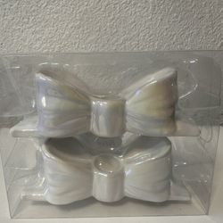 Bow Candle Holder