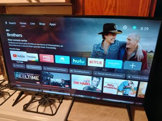 Tcl 40 inch smart tv with remote
