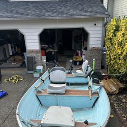 1985 12’ Aluminum Smoker Craft 
