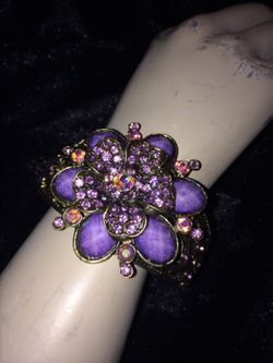 Purple bracelet