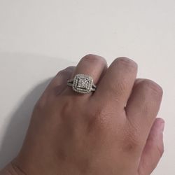1 Ct White Gold Wedding ring