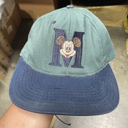 Vintage Disney Mickey Mouse M Logo Hat Goofys Hat Co