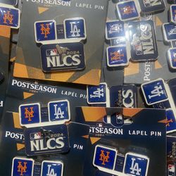 Dodgers Vs Mets NLCS Pin 