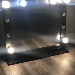 Vanity Mirror - Black