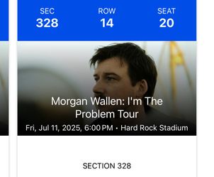 Morgan Wallen Concert Tickets